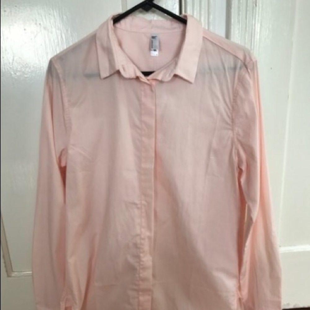NWT American Apparel Pink Shirt Dress (Small)